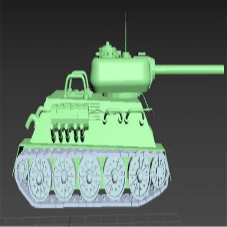 阳原充气军用坦克模型